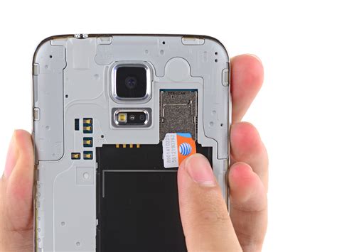 galaxy s5 sim card location